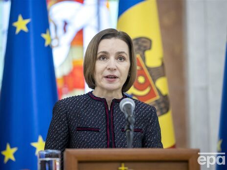 Санду заявила, что Украина сейчас обеспечивает безопасность Молдовы