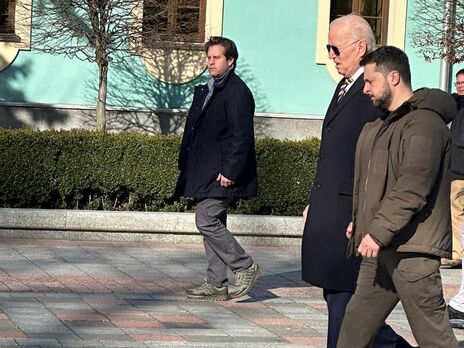 Зеленський привітав Байдена в Києві: Ваш візит – надзвичайно важливий прояв підтримки