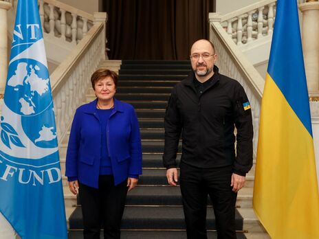 Шмыгаль обсудил с главой МВФ поддержку Украины. Правительство рассчитывает на старт программы объемом $15 млрд