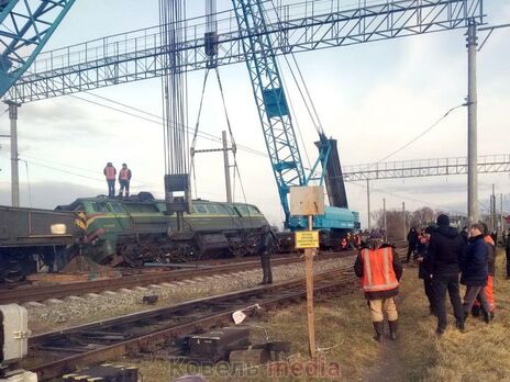 У Волинській області з рейок зійшов пасажирський потяг, який прямував із Києва до Варшави