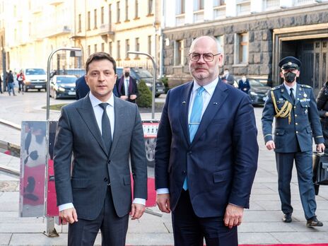 Зеленський обговорив із президентом Естонії саміт НАТО у Вільнюсі та євроатлантичні очікування України