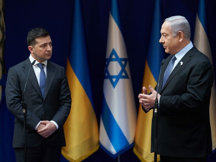 Зеленский об отношениях с Израилем: Хотел бы, чтобы они выбрали сторону Украины