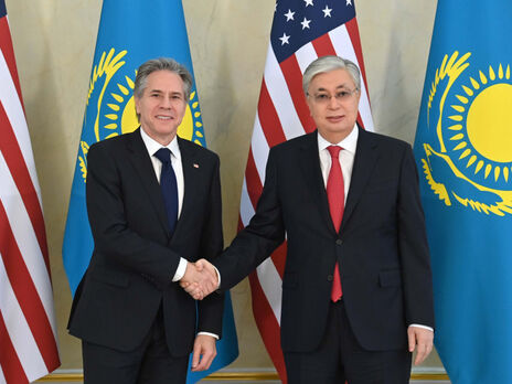 Блинкен приехал в Казахстан. Токаев поблагодарил США за поддержку суверенитета и передал 