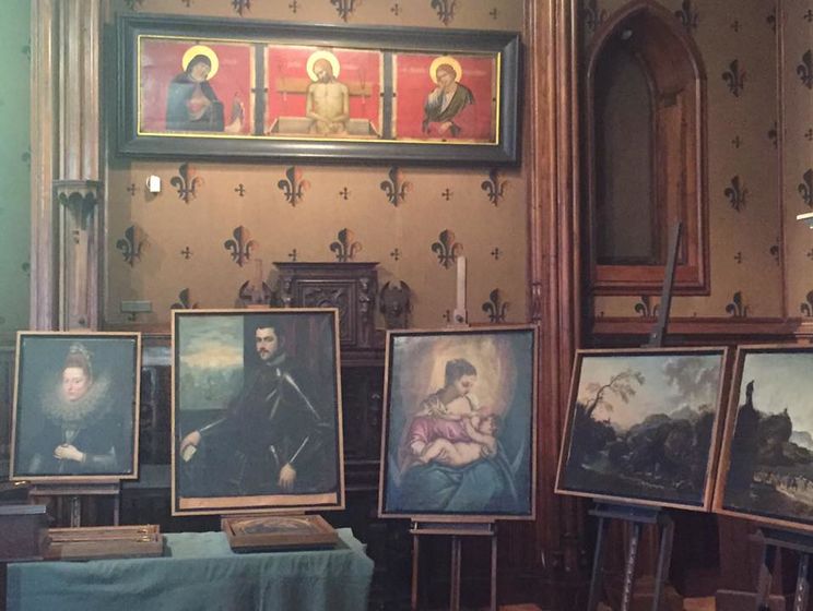 Украина передала Италии 17 похищенных из музея в Вероне картин