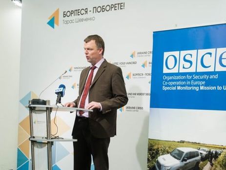 Хуг заявил, что ОБСЕ фиксирует 