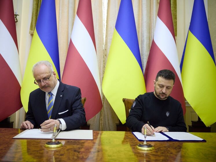Левітс і Зеленський підписали у Львові спільну декларацію про підтримку Латвією повноправної європейської та євроатлантичної інтеграції України