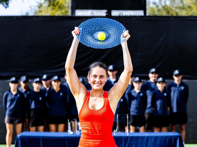 "Усім людям, які борються і гинуть". Костюк присвятила свій перший титул WTA Україні