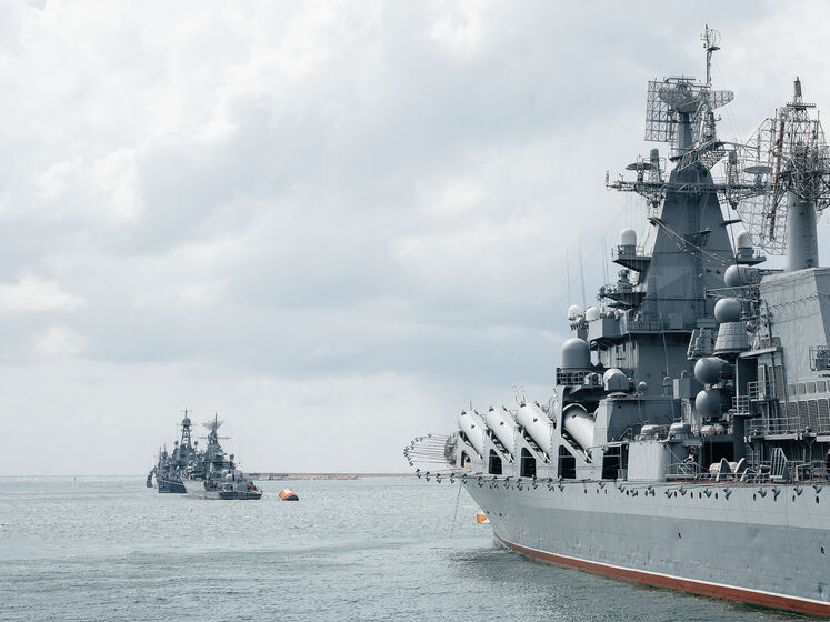 РФ вивела в Чорне море 15 кораблів, чотири з них – носії ракет "Калібр" – ЗСУ