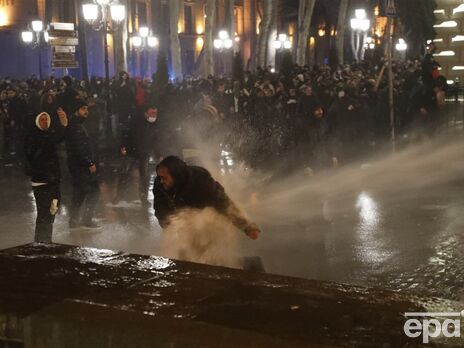 МВС Грузії заявило про затримання 66 учасників акції протесту проти закону про 
