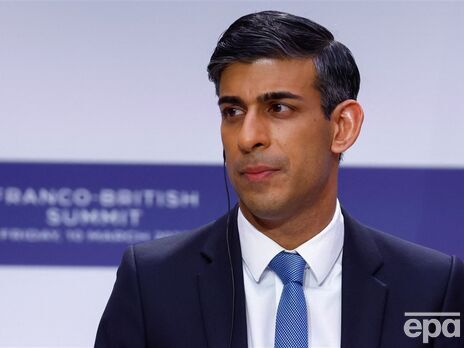 Сунак: Война РФ против Украины закончится за столом переговоров, но решение должна принять Украина