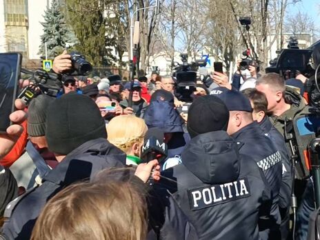 Полиция Молдовы раскрыла группу организаторов беспорядков на протестах в Кишиневе