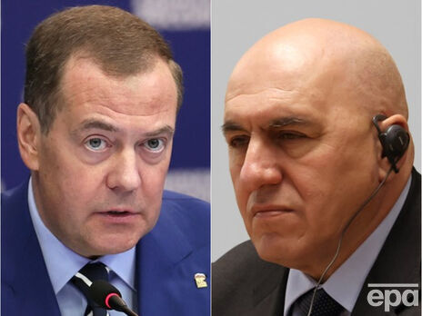 Медведев в конце января назвал Крозетто "редким чудаком на букву "м" после его слов о поставках вооружения Украине