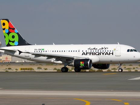 Самолет A320 ливийской авиакомпании Afriqiyah Airways выполнял внутренний рейс