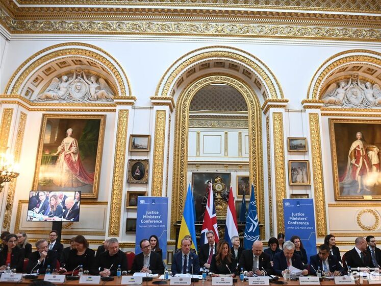 В Лондоне проходит конференция министров юстиции, цель которой – собрать деньги для работы в Украине Международного уголовного суда