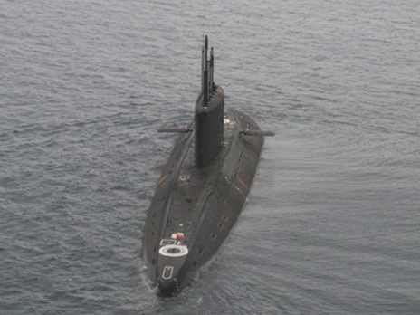 В Черном море дежурит ракетоноситель, способный нести четыре "Калибра"