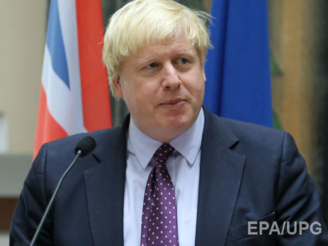 Глава МИД Британии Джонсон: Я приветствую объявление прекращения огня на востоке Украины