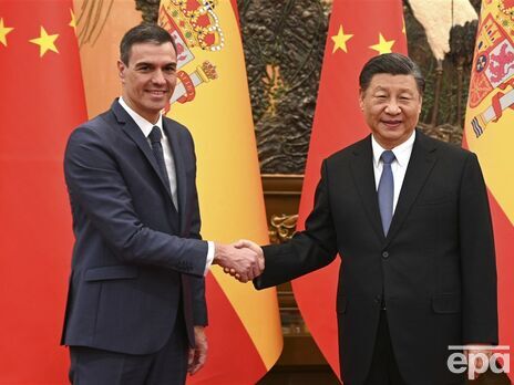 Прем'єр Іспанії закликав главу Китаю зустрітися із Зеленським