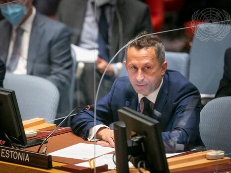 Представитель Эстонии высказался о будущем председательстве РФ в Совбезе ООН
