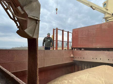 Первый замглавы Одесской Госпродпотребслужбы Литошко: За месяц Одесская область пропускает через свои порты 3,8 млн т зерна