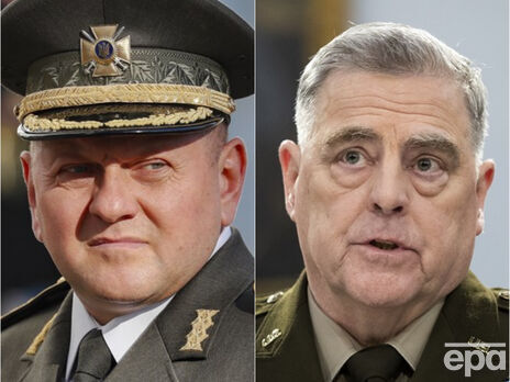 Залужний і Міллі обговорили майбутні кроки ЗСУ щодо деокупації території України