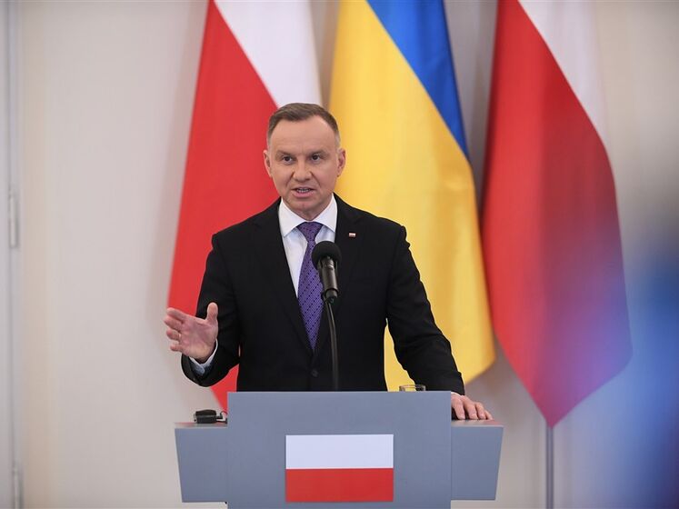 Военные преступления России в Украине должны быть осуждены и наказаны – президент Польши