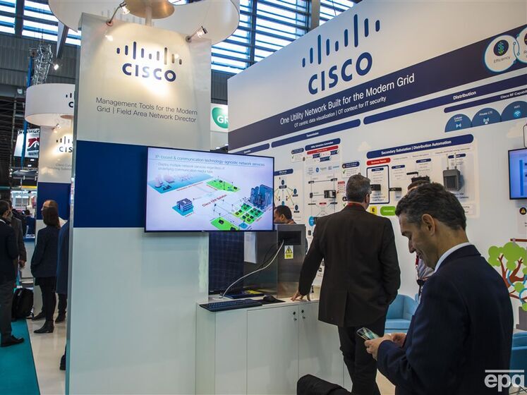 Компанія Cisco у зв'язку з виходом із РФ знищила майна щонайменше на 1,86 млрд руб. – ЗМІ