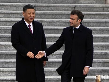 Си Цзиньпин встретился с Макроном. Говорят о мире в Украине