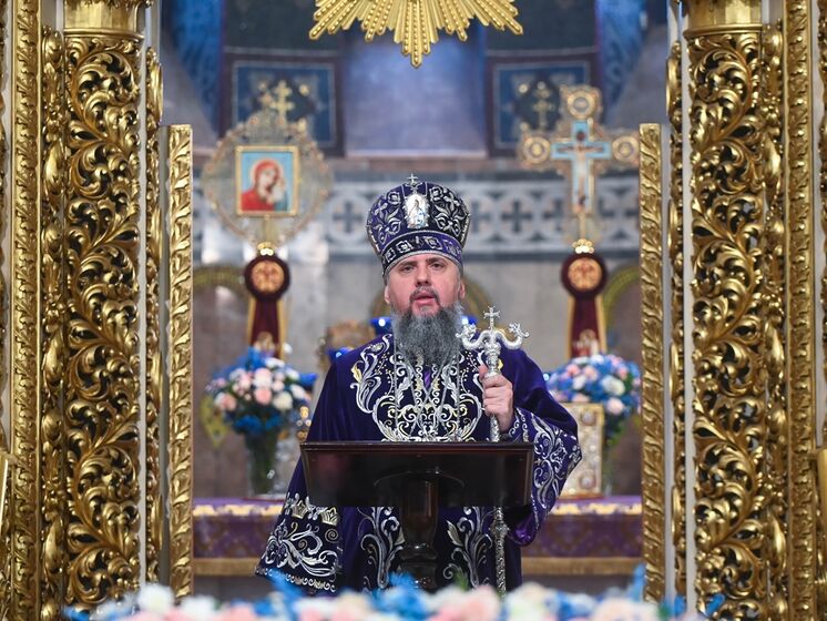 Митрополит ПЦУ Епифаний проведет пасхальное богослужение в Свято-Михайловском соборе