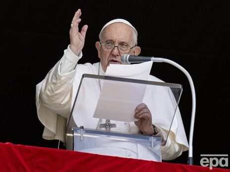 Папа римський на Великдень помолився, щоб Україна і Росія досягли миру