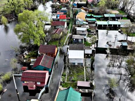 В Украине продолжаются паводки, ГСЧС зафиксировало подтопления в шести областях