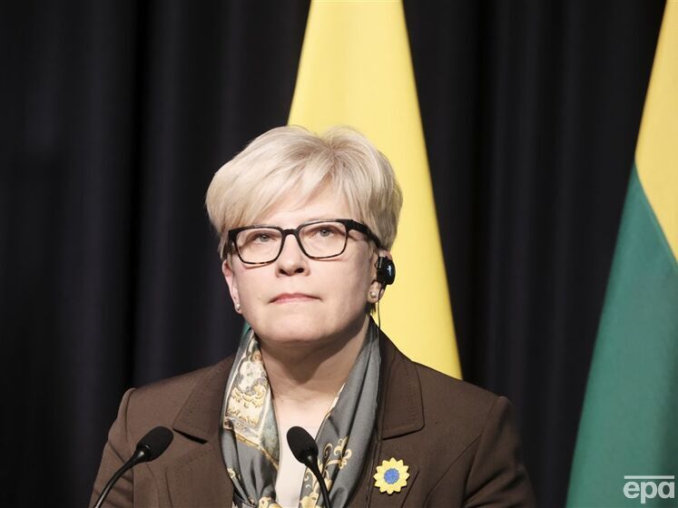 Прем'єр-міністерка Литви про візит Путіна на окуповані території: Це спроба показати, що він схожий на Зеленського