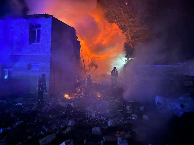 Дрони Shahed-131/136 уночі атакували рекреаційний об'єкт в Одеській області, пожежу ліквідовано – ОК "Південь"