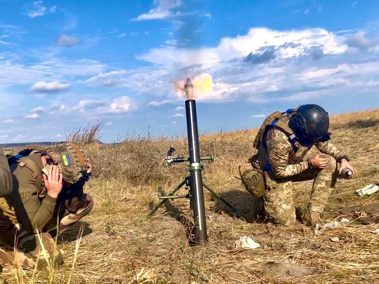 У ЗСУ показали роботу українських мінометників на донецькому напрямку