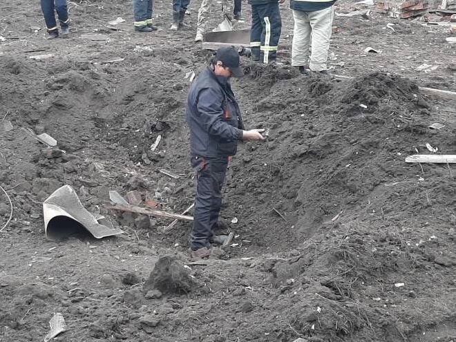 В Черниговской области оккупанты ночью сбросили авиабомбу – ОК "Север"