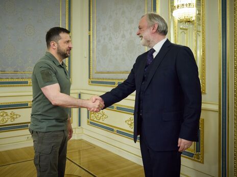 Зеленський обговорив із радником прем'єр-міністра Великобританії оборонну підтримку України й майбутній саміт НАТО