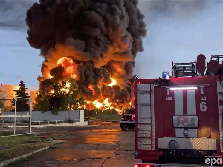 После пожара на нефтебазе в Севастополе начали распространяться "панические слухи" – Генштаб ВСУ