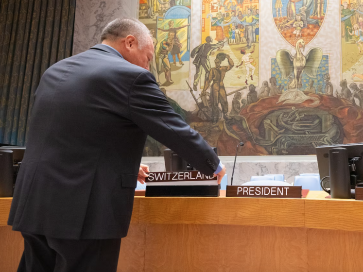 Швейцария переняла у России председательство в Совбезе ООН