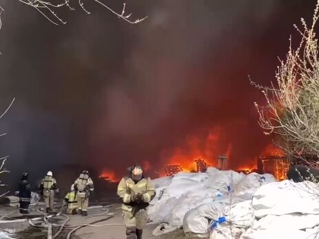 У Росії чергова пожежа, горіли склади в Єкатеринбурзі