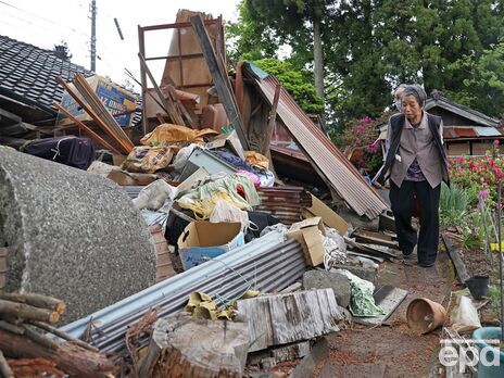 В Японии произошло сильное землетрясение, есть жертва и пострадавшие
