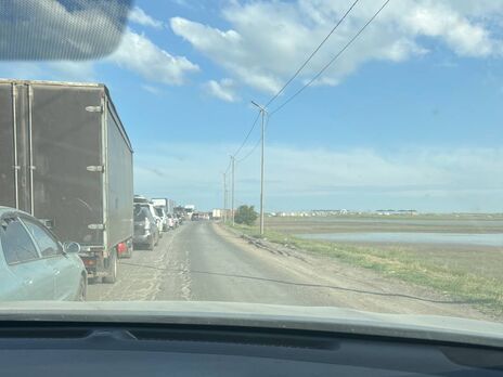 Из-за объявленной оккупантами 