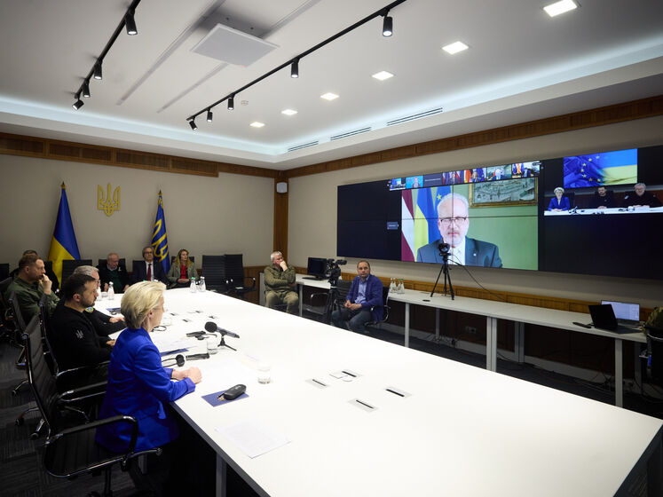 В Киеве при участии Зеленского и фон дер Ляйен прошел онлайн-саммит лидеров 37 стран &ndash; участниц коалиции по созданию спецтрибунала для РФ