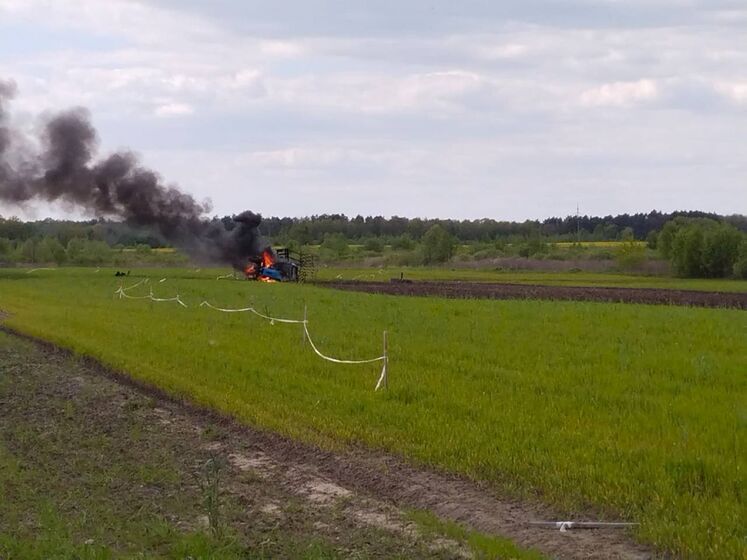 В Ровенской области трактор подорвался на мине. Один человек погиб, один травмирован – ОВА