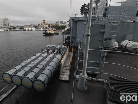 У Чорному морі вісім російських кораблів, зокрема два ракетоносії – ВМС ЗСУ