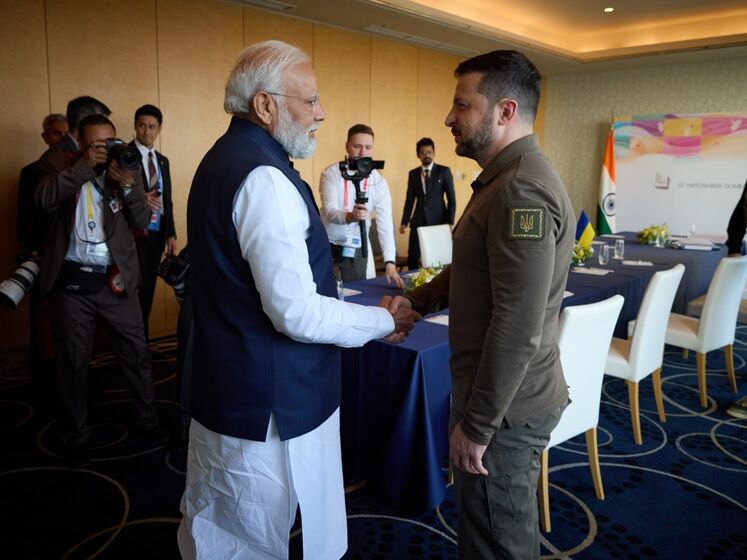 Президент Украины встретился с премьером Индии. Моди говорил о "диалоге и дипломатии", Зеленский &ndash; о формуле мира