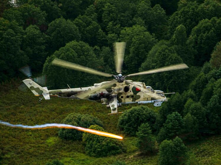 ВСУ уничтожили ударный вертолет Ми-24 оккупантов в Донецкой области, он пытался обстрелять Нью-Йорк