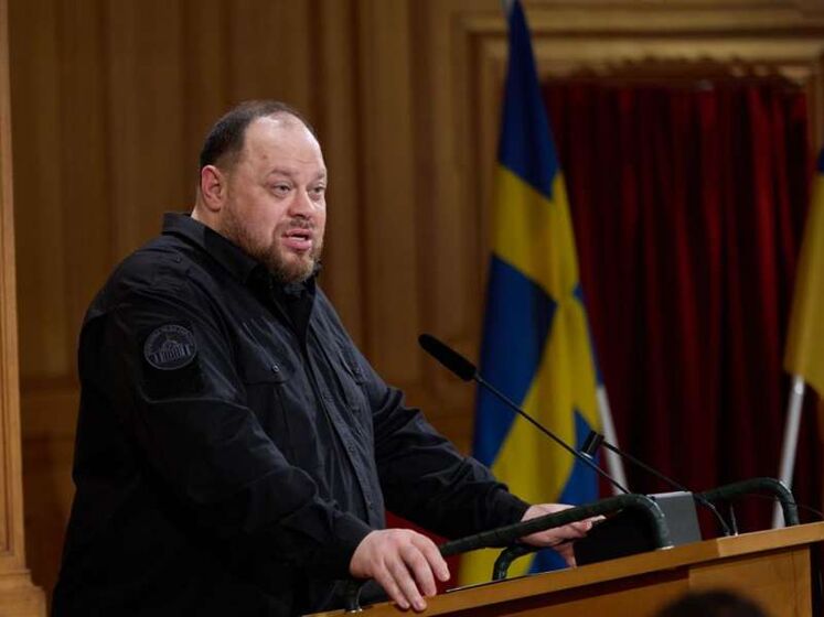 "Дайте нам свої Gripen, щоб захистити небо над Україною". Стефанчук виступив у парламенті Швеції