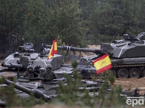 Іспанія передасть Україні додаткові танки Leopard та бронетехніку