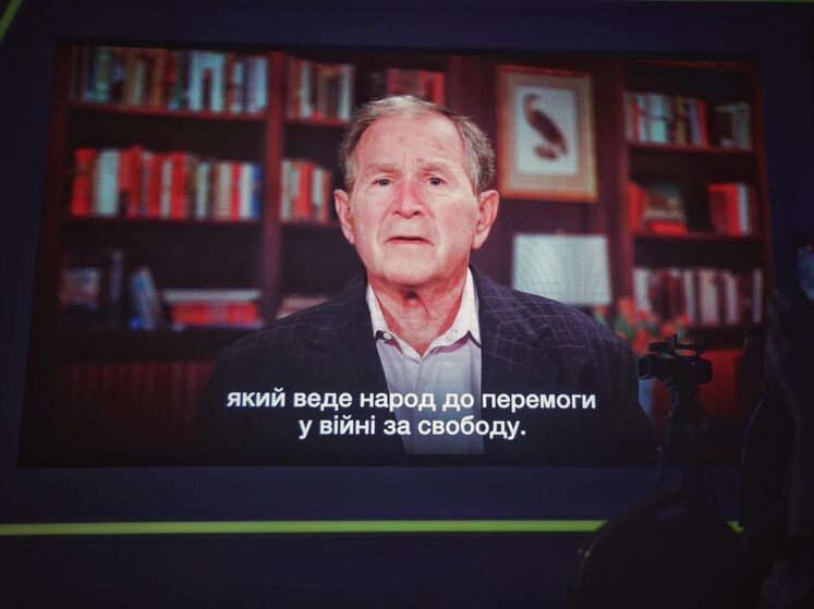Буш-молодший: Україна хоче бути вільною й самостійно визначати своє майбутнє. Україна може перемогти Росію