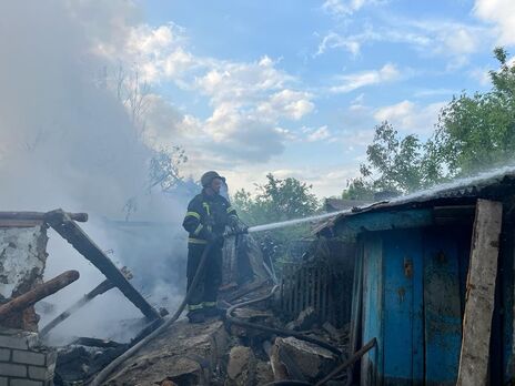У Харківській області окупанти поранили двох мирних жителів, унаслідок обстрілів виникла пожежа – Синєгубов