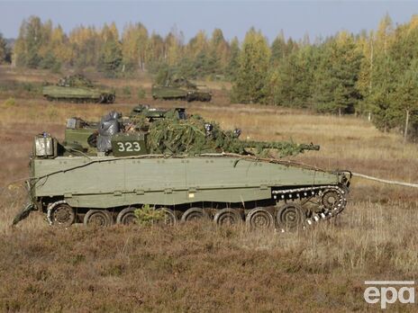 Украинские военные завершают подготовку на шведских БМП CV90 – Минобороны Украины